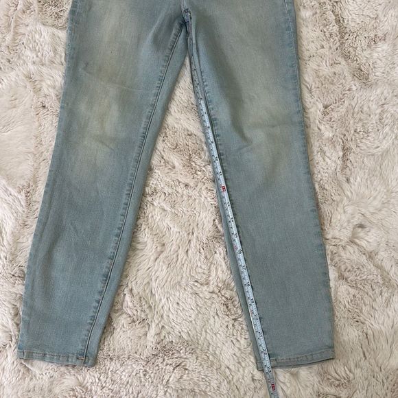 L'AGENCE Oriana High Rise Straight Leg Light Wash Jeans Size 25 - Picture 4 of 6